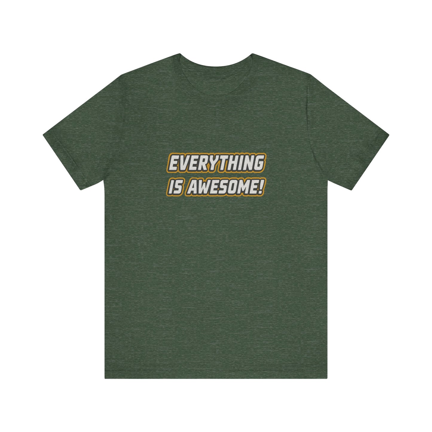 Everything is Awesome! — The LEGO Movie-Inspired Retro Tee (Dark)