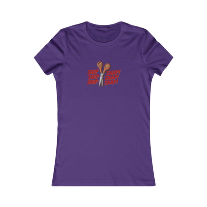 Snip Snap! — Michael Scott Vasectomy Retro Women's Tee (Dark)