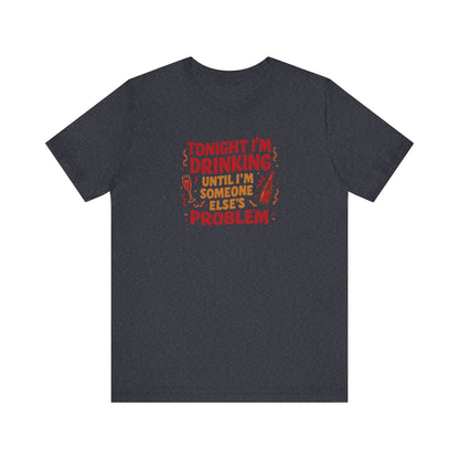 The Problem is Coming From Inside the Bar — Retro Tee (Dark)