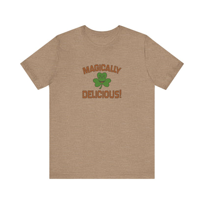 Magically Delicious — St. Patrick’s Retro Tee (Light)