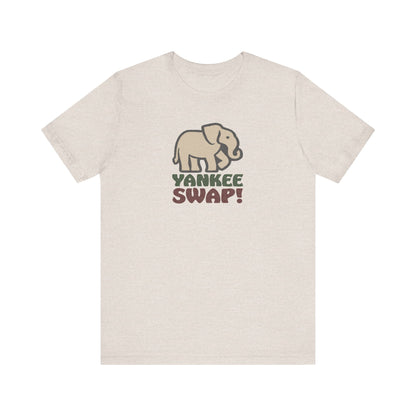 Yankee Swap! Christmas Party — Michael Scott Retro Tee (Light)