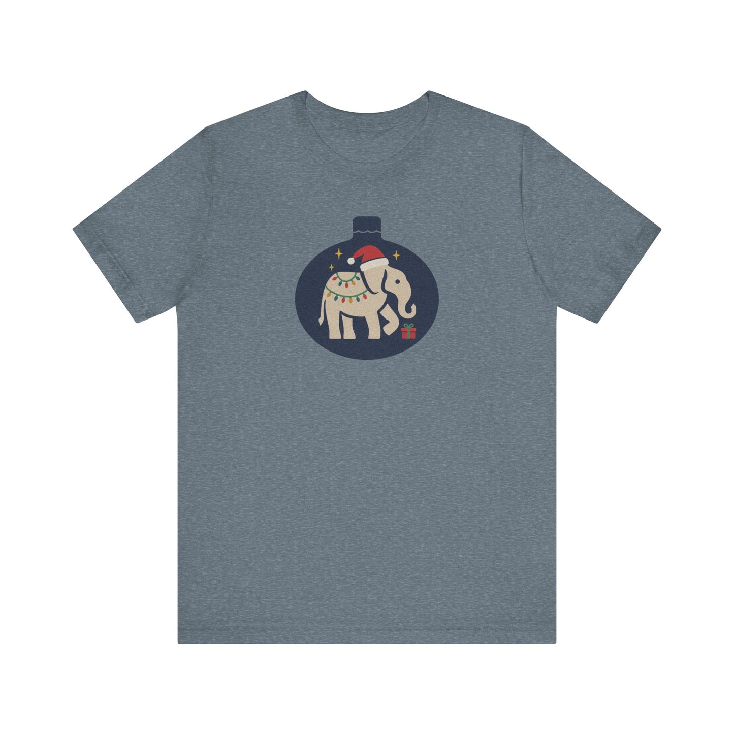 White Elephant Season — Retro Christmas Graphic Tee (Light)