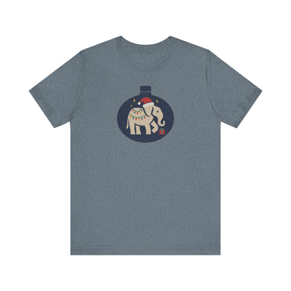 White Elephant Season — Retro Christmas Graphic Tee (Light)