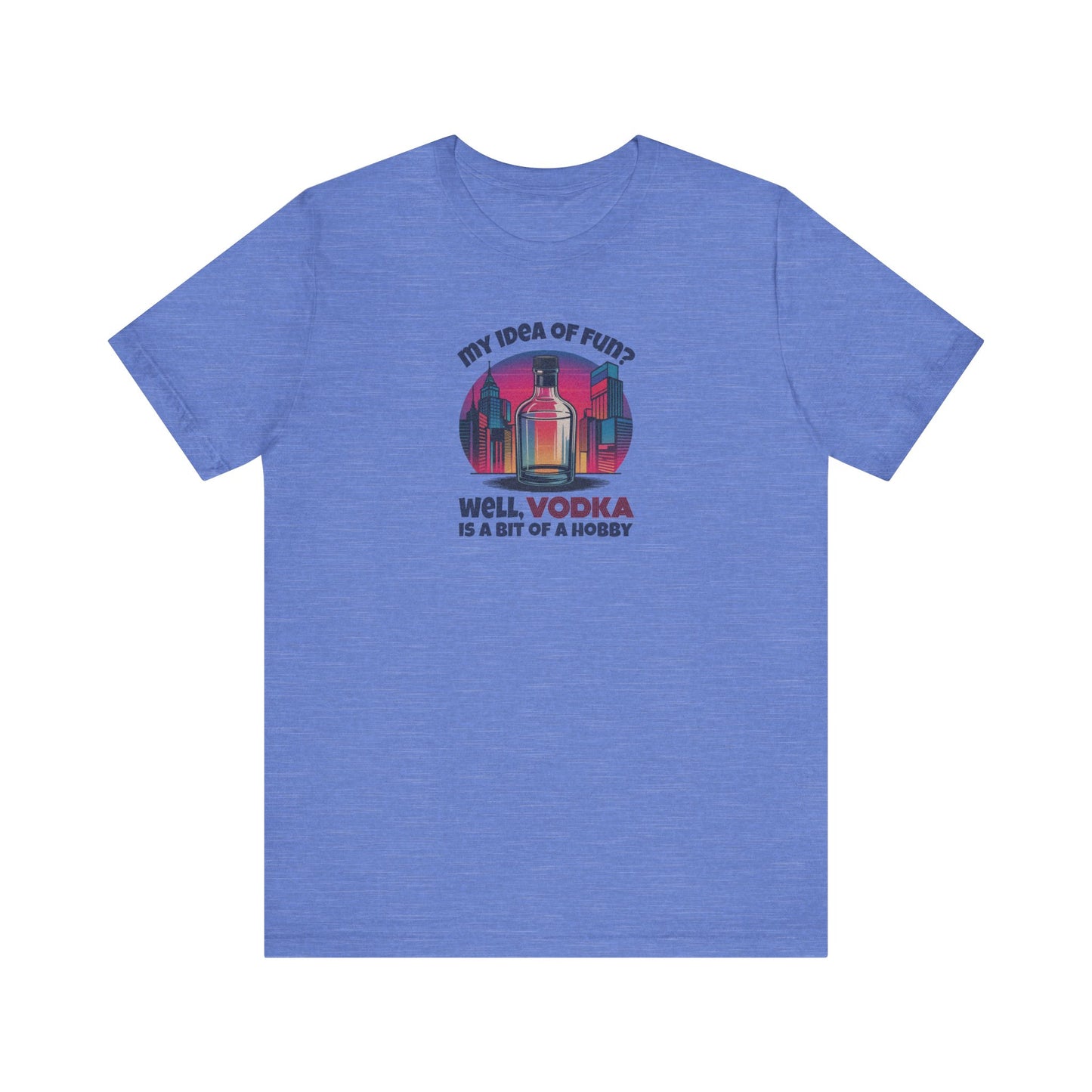 Vodka is a Bit of a Hobby — Retro Graphic Tee (Dark)