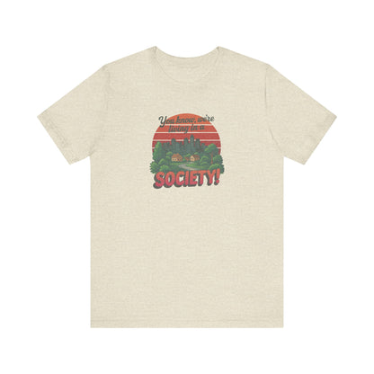We’re Living in a Society! — Seinfeld Retro Tee (Light)
