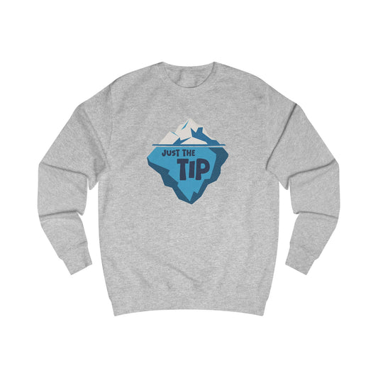 Just the Tip of the Iceberg — Flirtatious Retro Sweatshirt (Light)