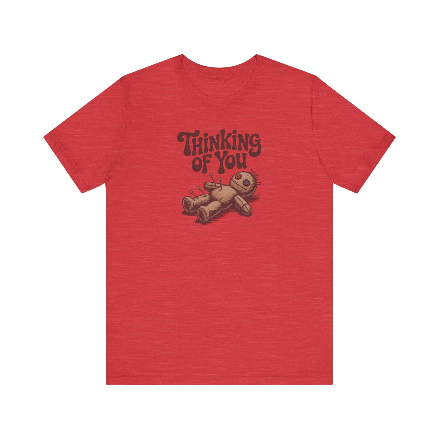 The Voodoo That You Do, So Well — Retro Voodoo Doll Tee (Light)