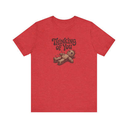 The Voodoo That You Do, So Well — Retro Voodoo Doll Tee (Light)
