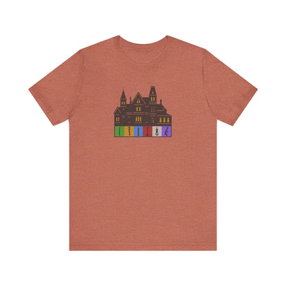Welcome to Hill House (Off Route 41) — Clue Retro Tee (Light)