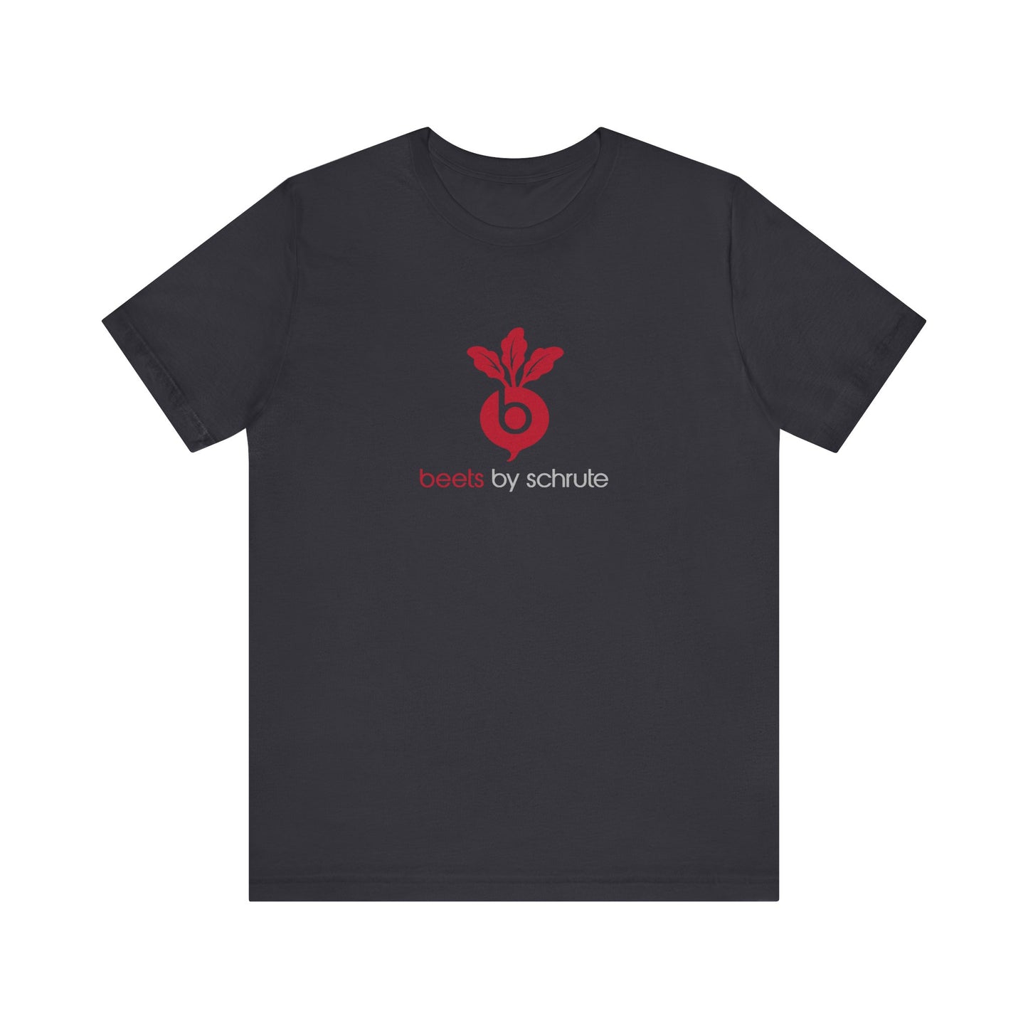 Beets by Schrute Parody Brand — The Office Retro Tee (Dark)