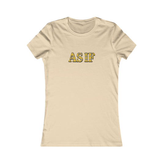 As If — Clueless Cher Horowitz Retro Women's Tee (Light)