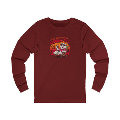 What You Did for a Klondike Bar — Retro Graphic Long Sleeve (Dark)