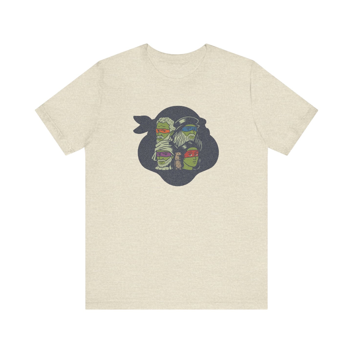 Renaissance Ninja Turtles — TMNT Retro Tee (Light)