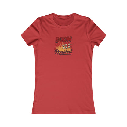 Boom, Roasted — Michael Scott Women's Tee (Light)