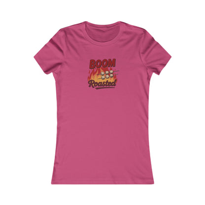 Boom, Roasted — Michael Scott Women's Tee (Light)