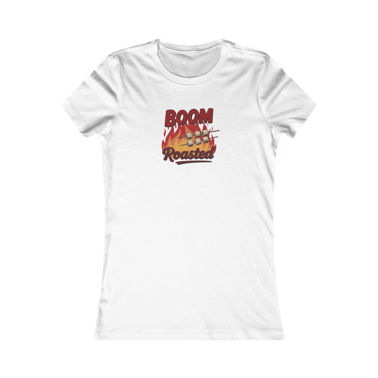 Boom, Roasted — Michael Scott Women's Tee (Light)