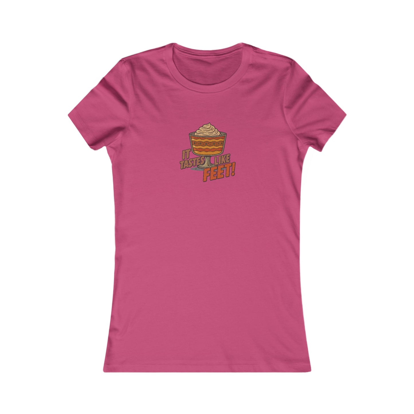 It Tastes Like Feet! — Thanksgiving Trifle Retro Women's Tee (Light)