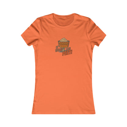 It Tastes Like Feet! — Thanksgiving Trifle Retro Women's Tee (Light)