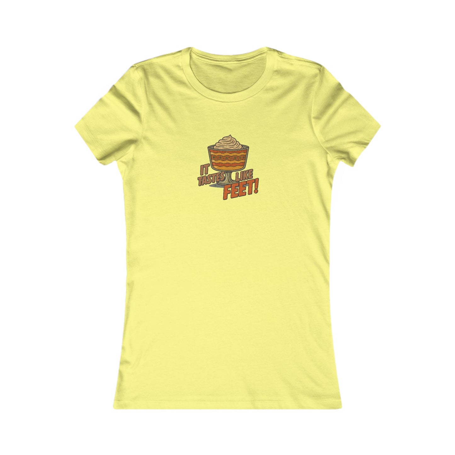 It Tastes Like Feet! — Thanksgiving Trifle Retro Women's Tee (Light)