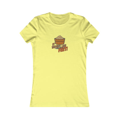 It Tastes Like Feet! — Thanksgiving Trifle Retro Women's Tee (Light)