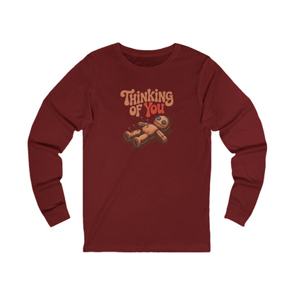 The Voodoo That You Do, So Well — Retro Voodoo Doll Long Sleeve (Dark)