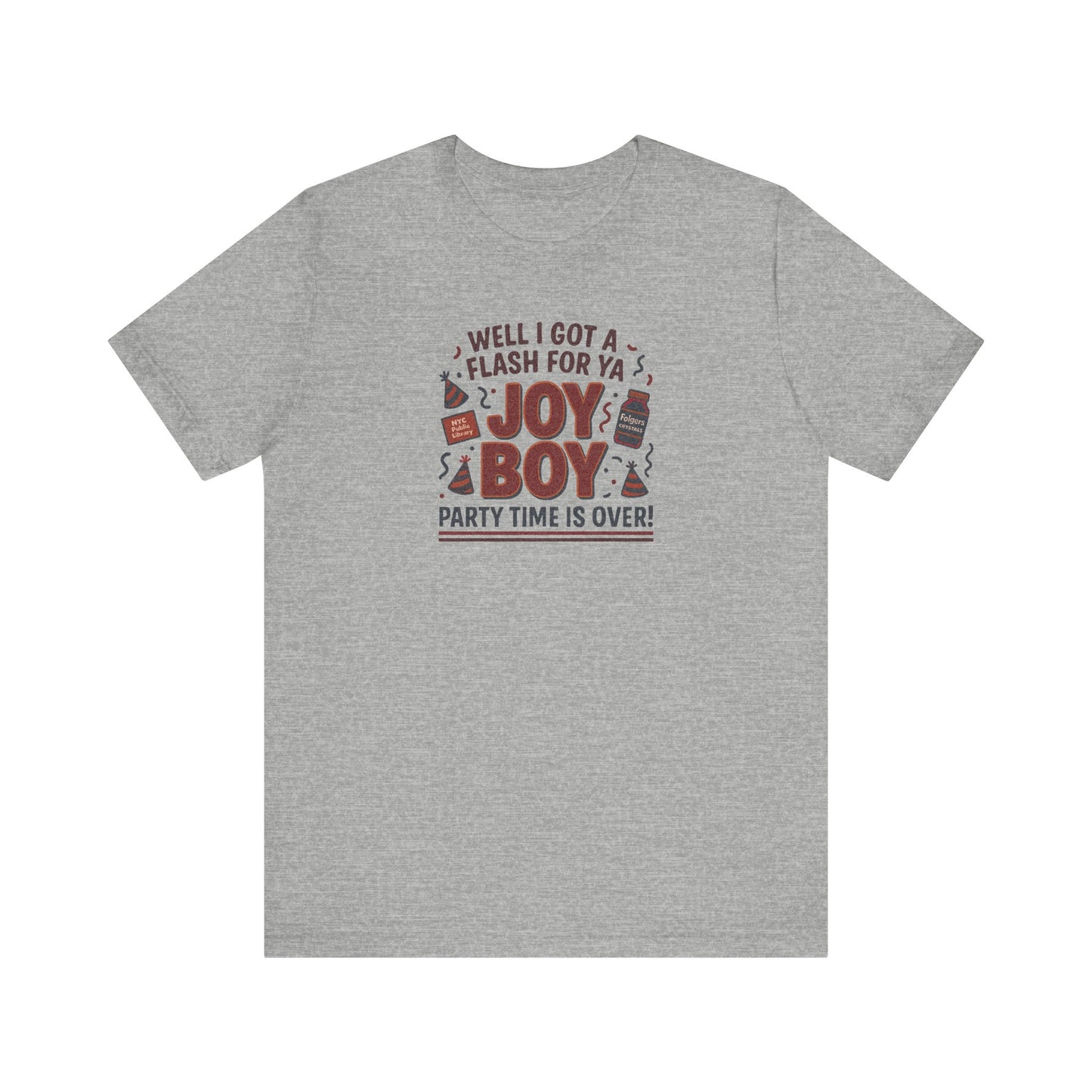 Joy Boy — Seinfeld Library Investigator Retro Tee (Light)