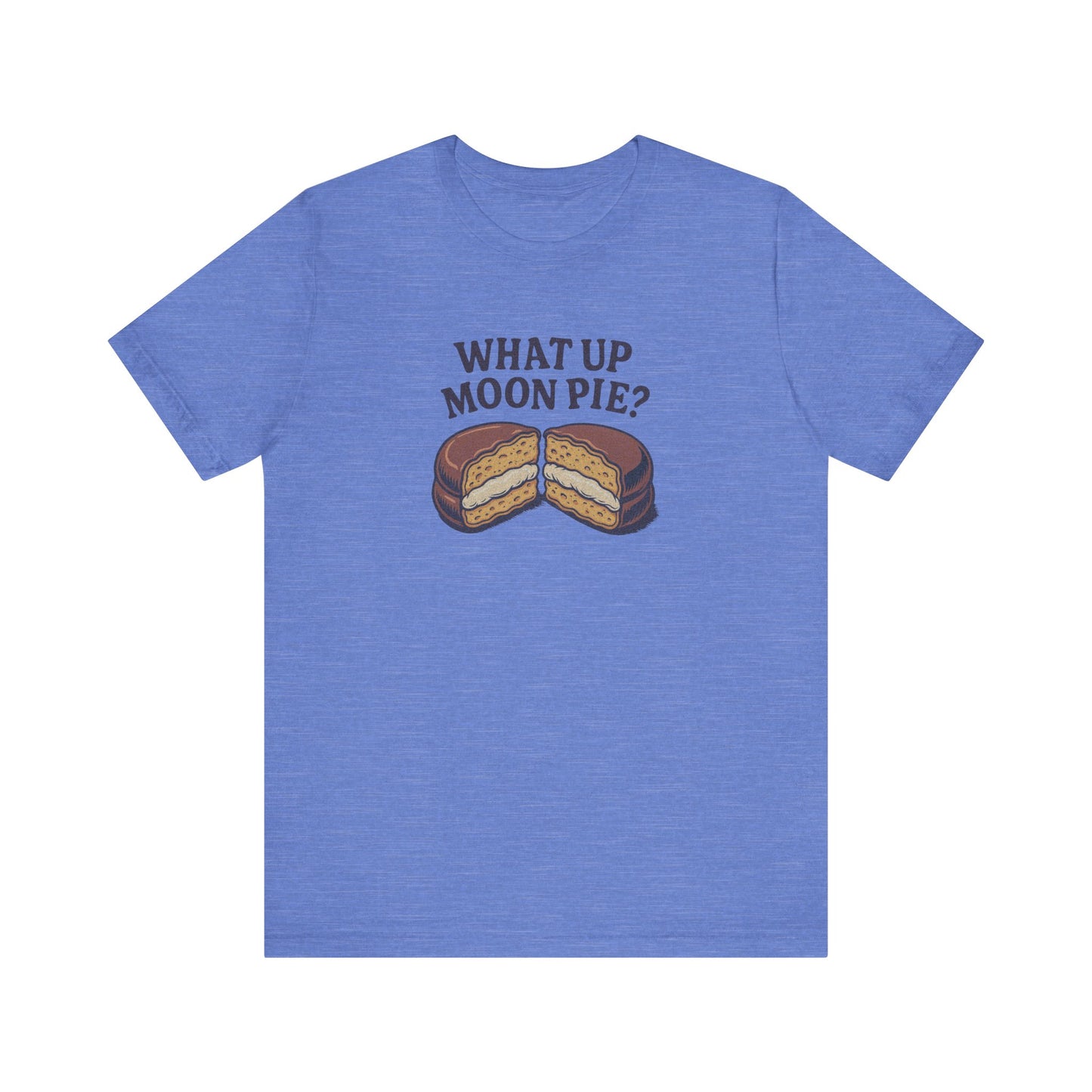 What Up, Moon Pie? — Big Bang Theory Retro Tee (Light)