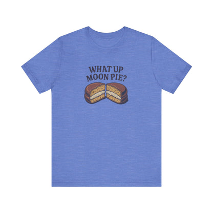 What Up, Moon Pie? — Big Bang Theory Retro Tee (Light)