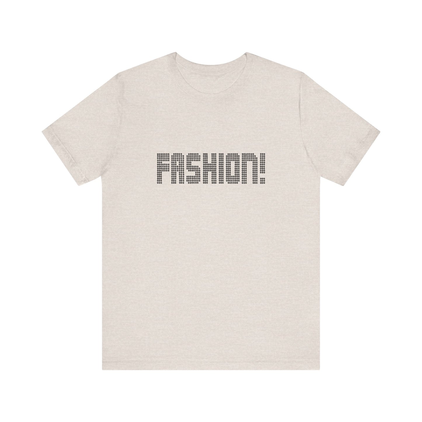 FASHION! — Psych Faux Rhinestones Retro Tee (Light)