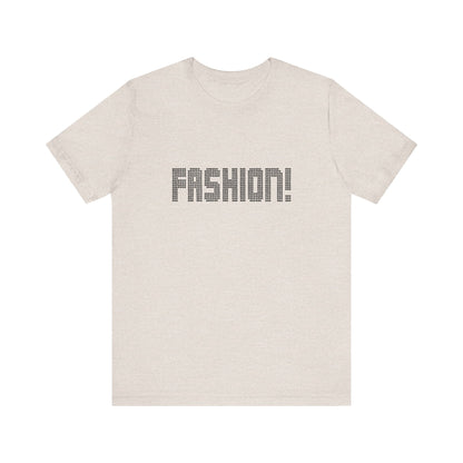 FASHION! — Psych Faux Rhinestones Retro Tee (Light)