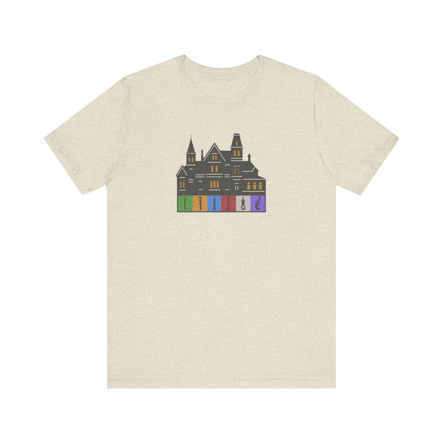 Welcome to Hill House (Off Route 41) — Clue Retro Tee (Light)
