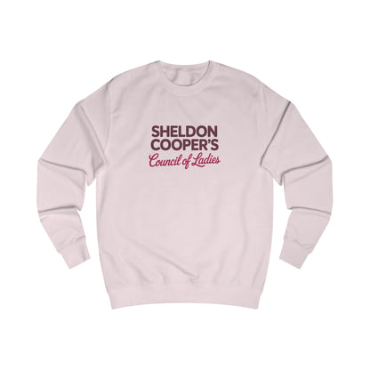Sheldon Cooper’s Council of Ladies — TBBT Retro Sweatshirt (Light)