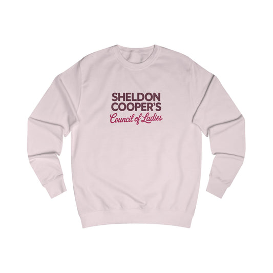 Sheldon Cooper’s Council of Ladies — TBBT Retro Sweatshirt (Light)