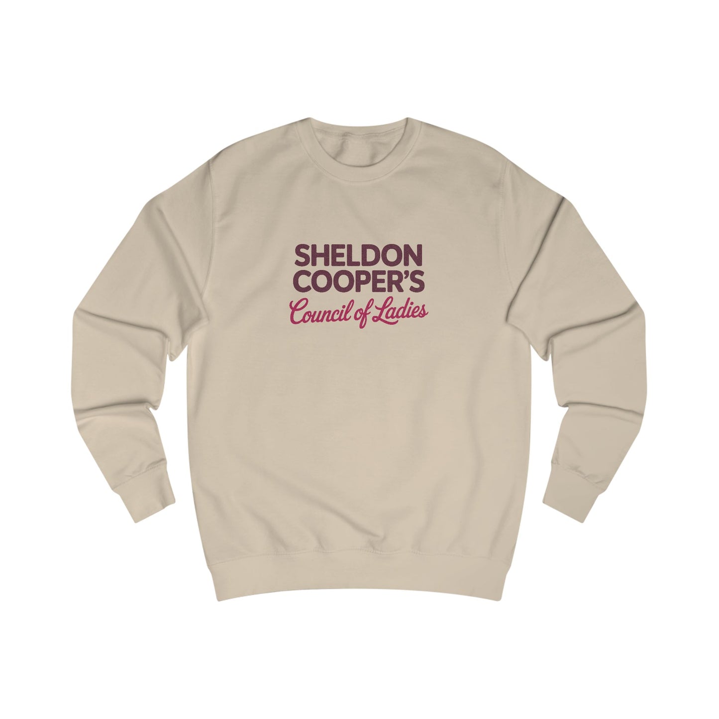 Sheldon Cooper’s Council of Ladies — TBBT Retro Sweatshirt (Light)