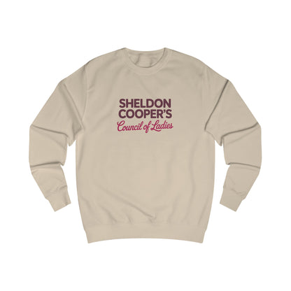 Sheldon Cooper’s Council of Ladies — TBBT Retro Sweatshirt (Light)