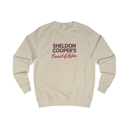 Sheldon Cooper’s Council of Ladies — TBBT Retro Sweatshirt (Light)