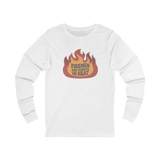 Firemen Are Always in Heat — Flirtatious Retro Long Sleeve (Light)