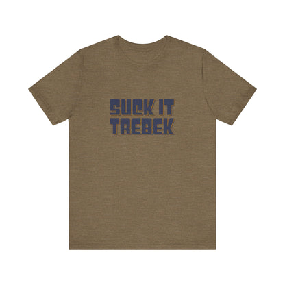 Suck It Trebek — SNL Celebrity Jeopardy Sketch Retro Tee (Light)