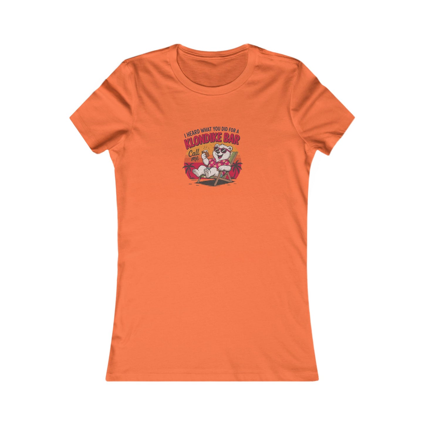 What You Did for a Klondike Bar — Retro Women's Tee (Light)