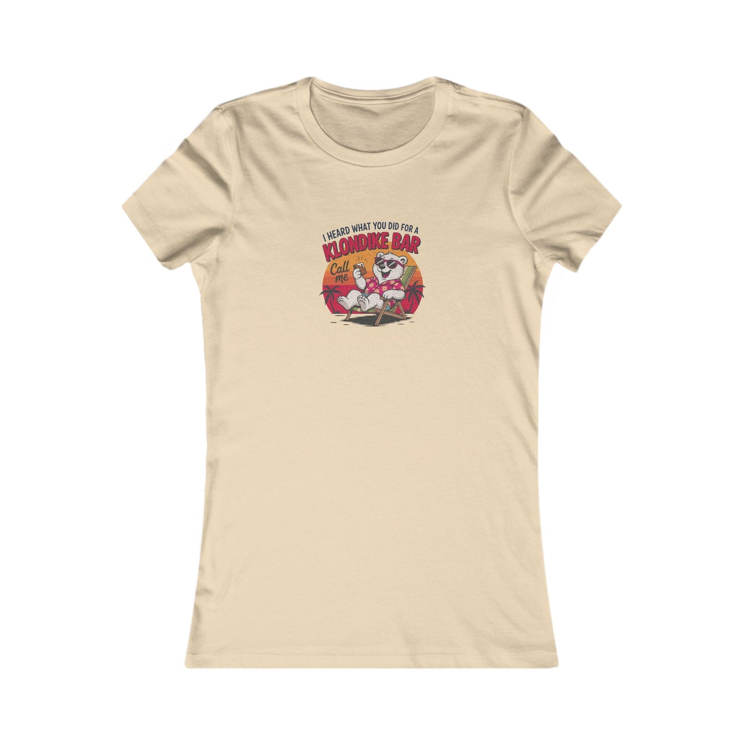 What You Did for a Klondike Bar — Retro Women's Tee (Light)