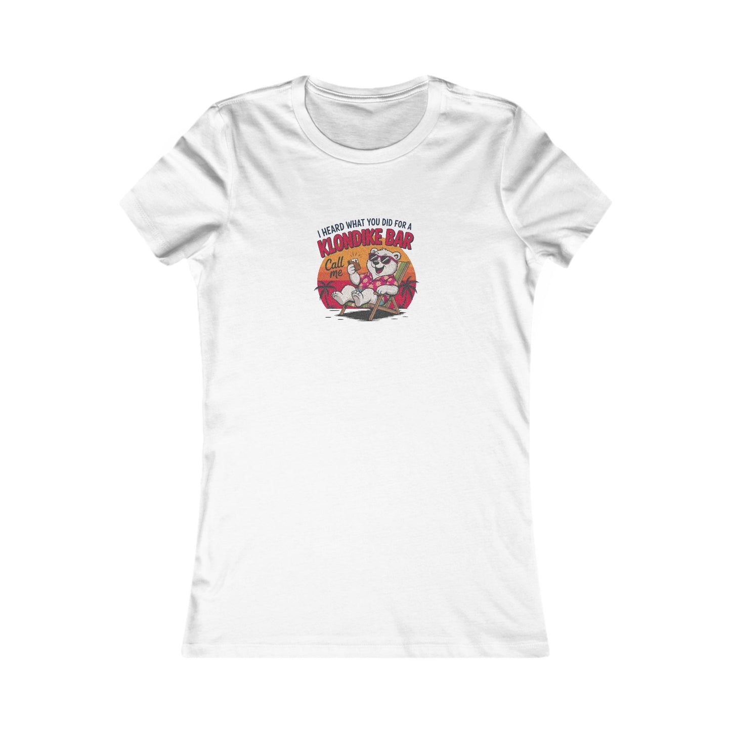 What You Did for a Klondike Bar — Retro Women's Tee (Light)