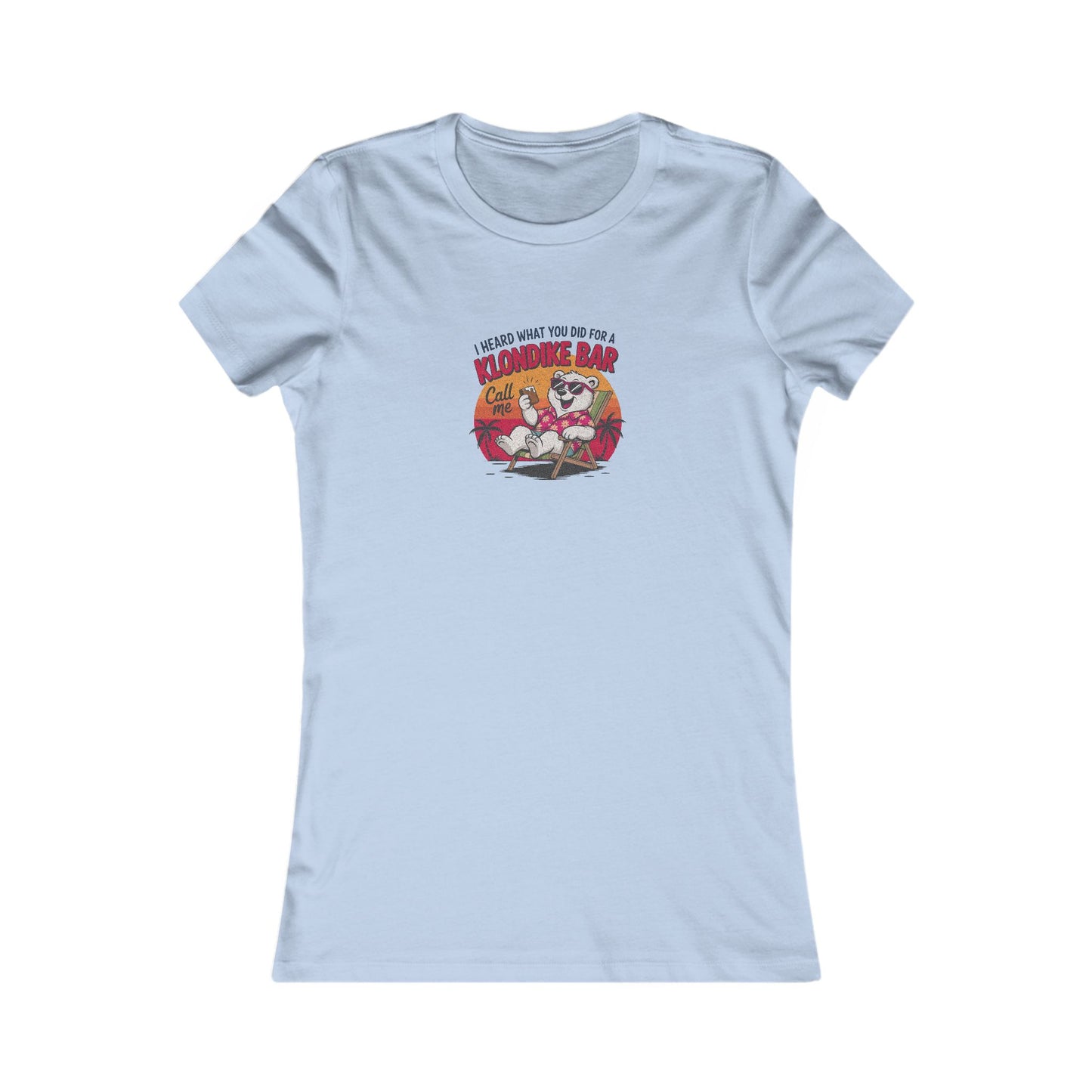 What You Did for a Klondike Bar — Retro Women's Tee (Light)