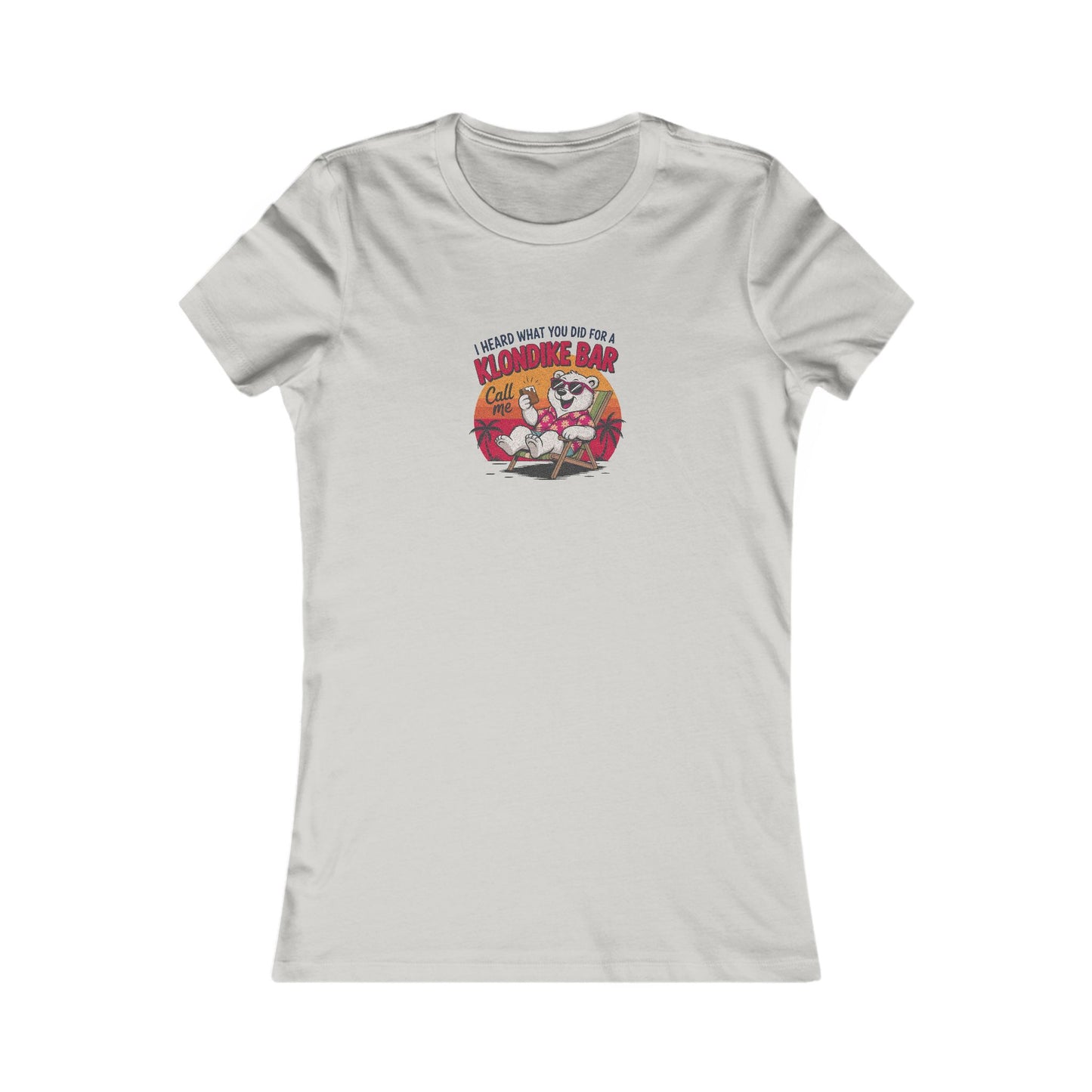 What You Did for a Klondike Bar — Retro Women's Tee (Light)