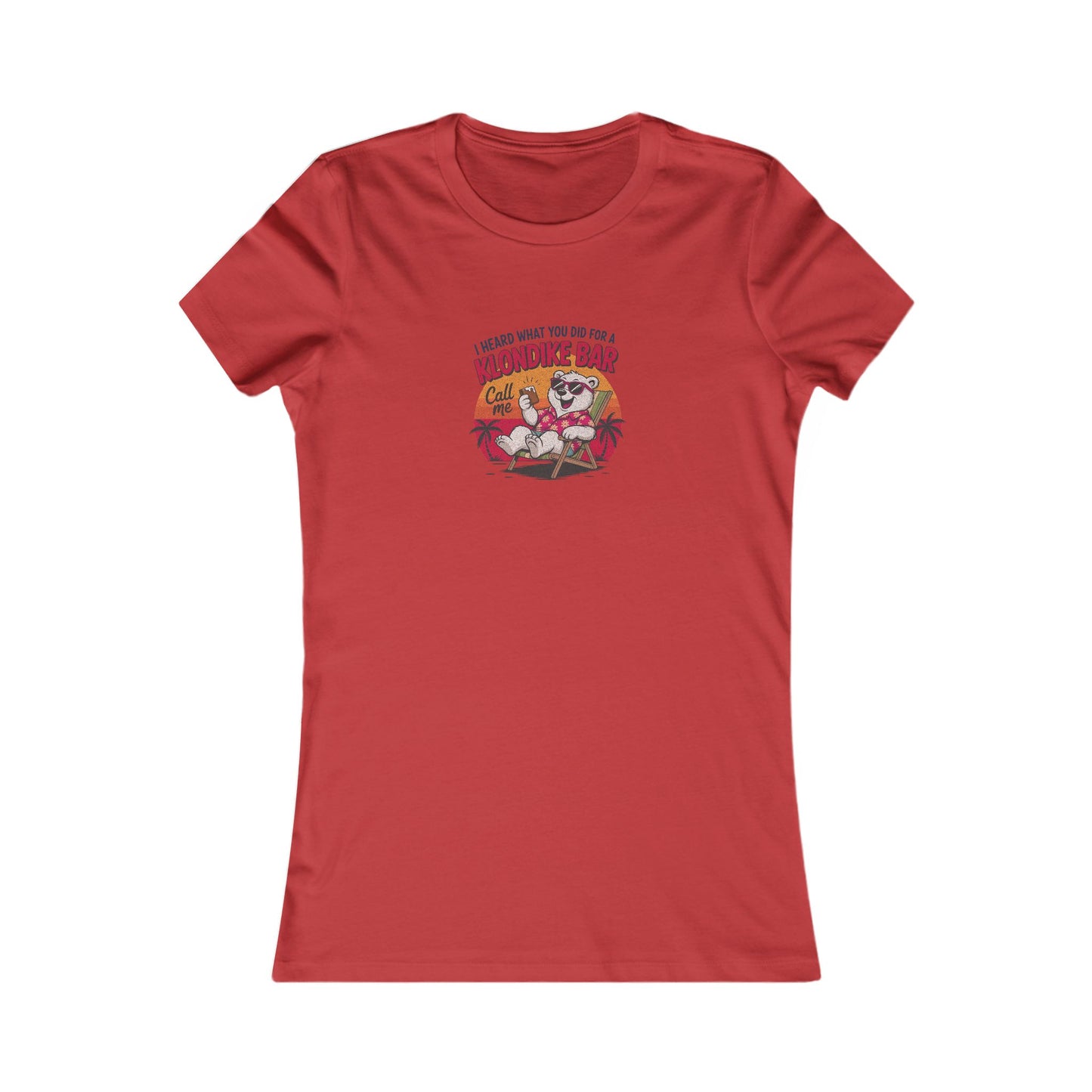 What You Did for a Klondike Bar — Retro Women's Tee (Light)