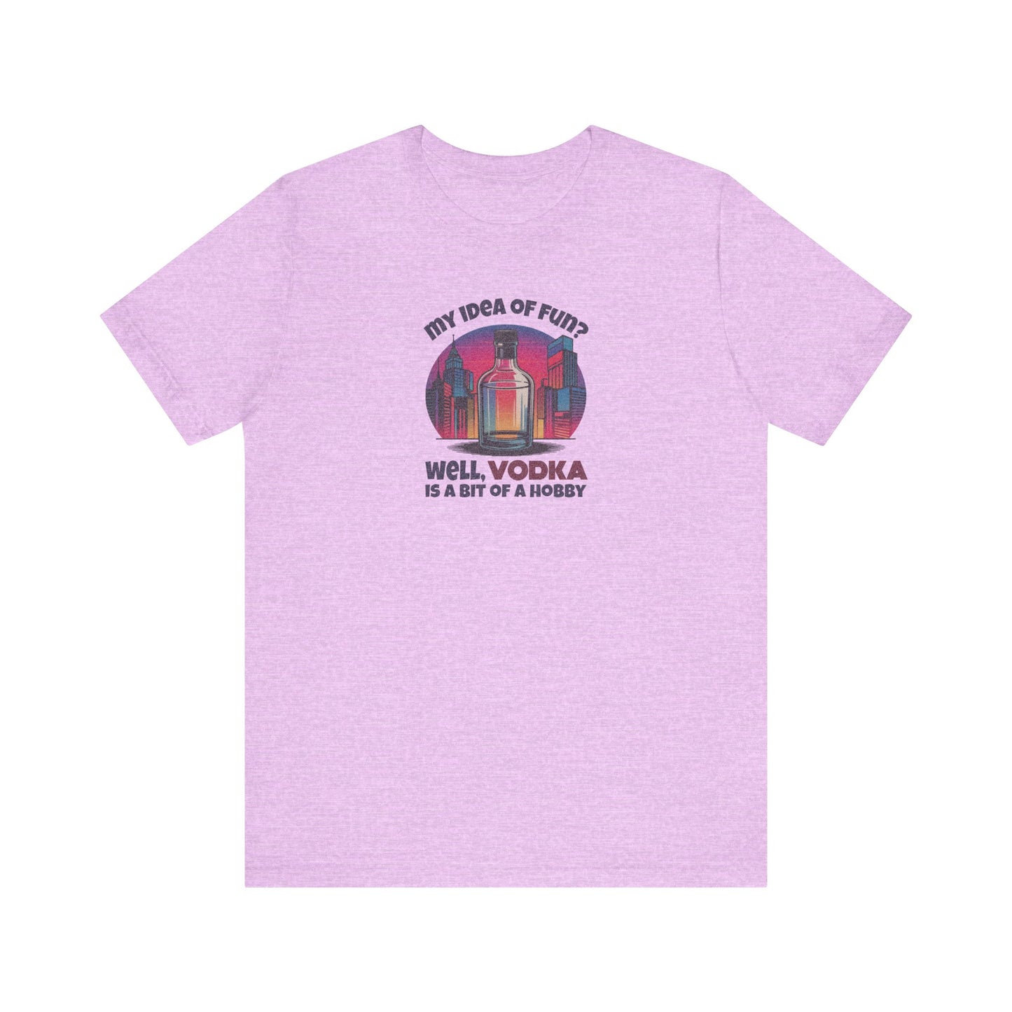 Vodka is a Bit of a Hobby — Retro Graphic Tee (Dark)