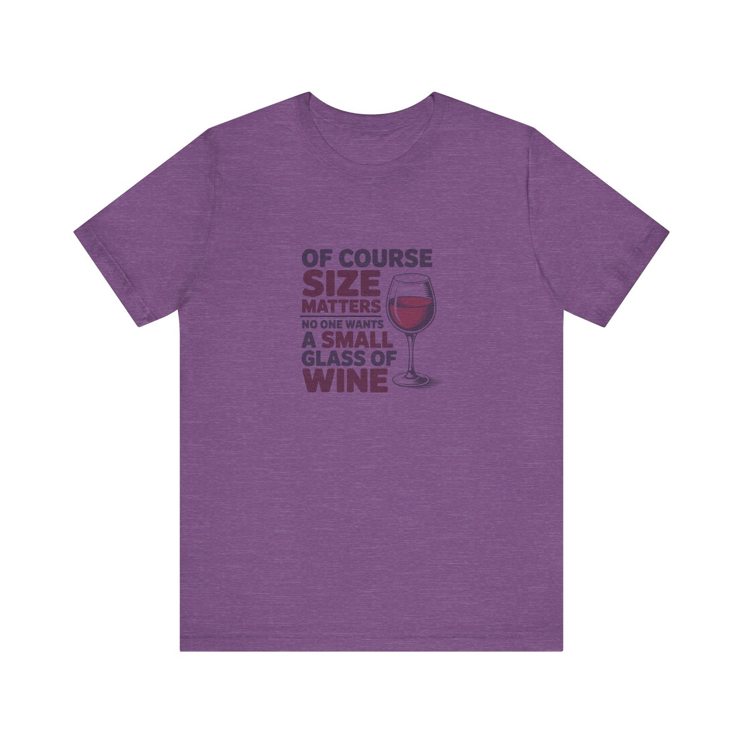 Big Glass Energy — Wine Lover Retro Tee (Light)