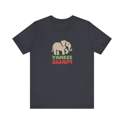 Yankee Swap! Christmas Party — Michael Scott Retro Tee (Dark)
