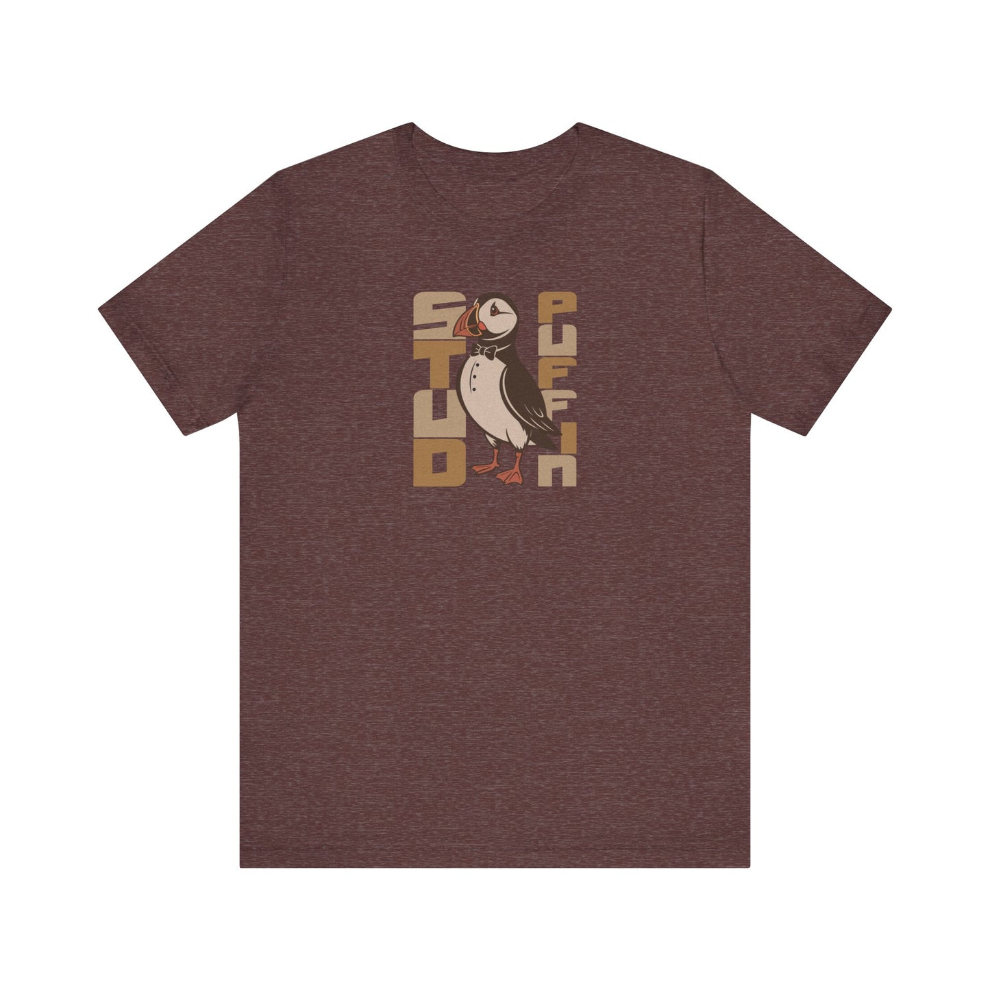 Stud Puffin, Licensed to Chill – Spy-Bird Retro Tee (Dark)