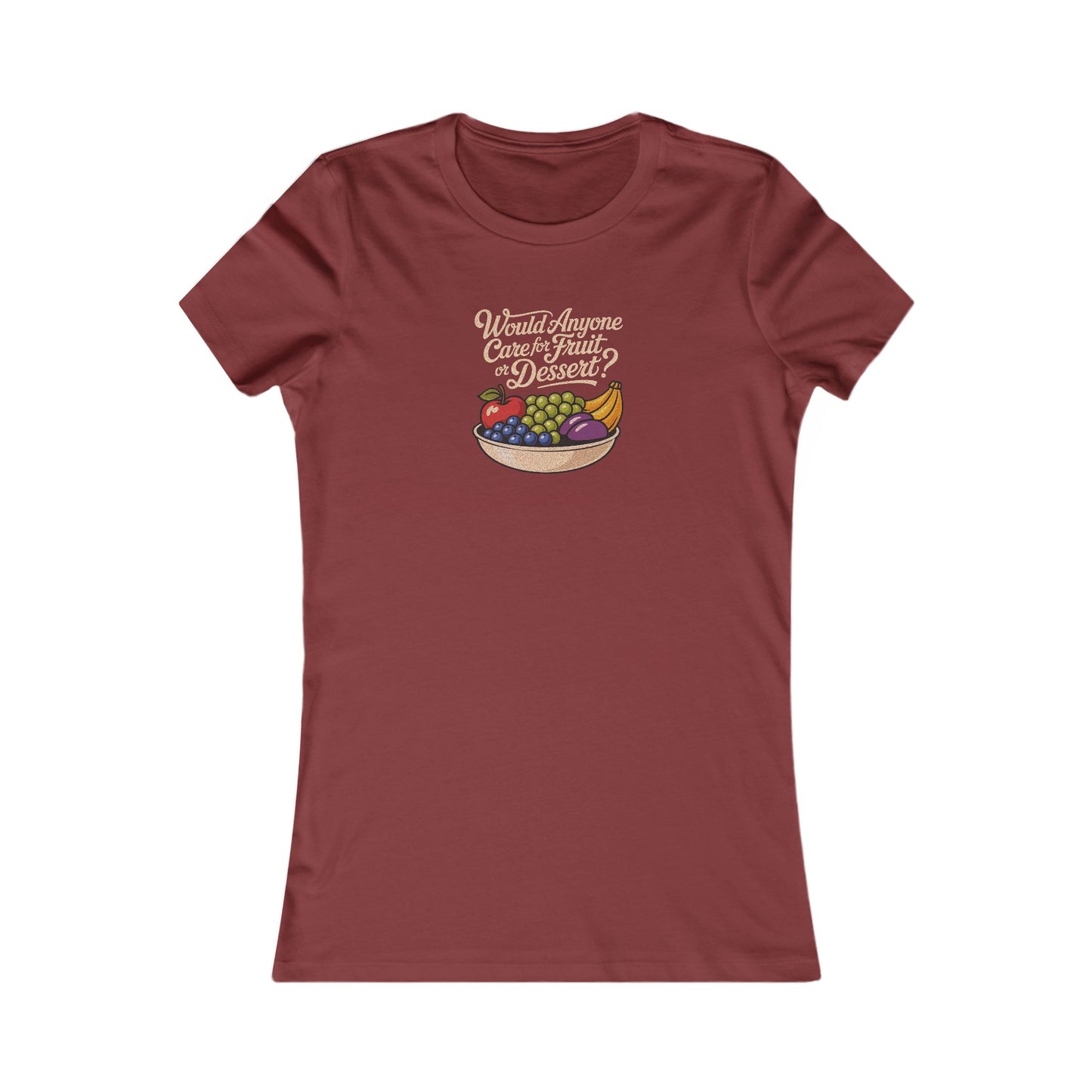 Would Anyone Care for Fruit or Dessert? — Clue Retro Women's Tee (Dark)