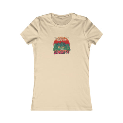 We’re Living in a Society! — Seinfeld Women's Tee (Light)